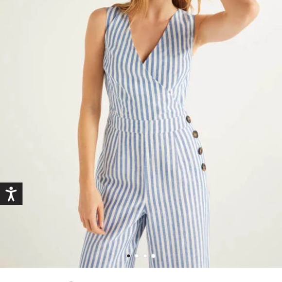 Boden Dorothea Wrap Jumpsuit.  Size 2P - Picture 6 of 8